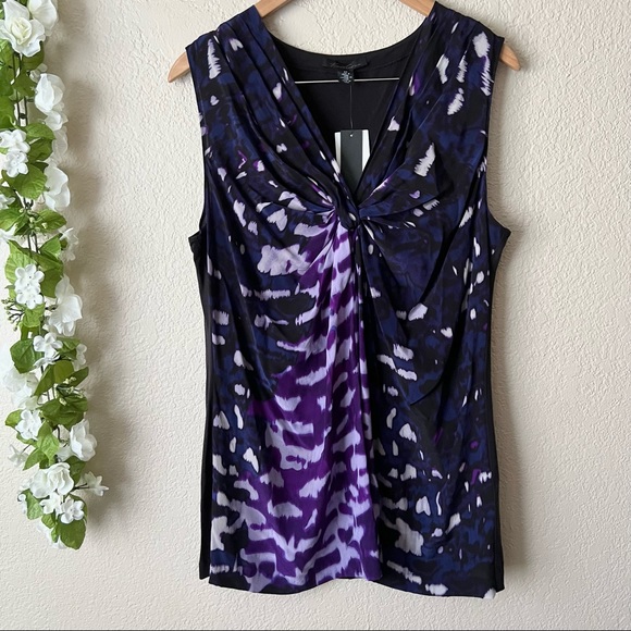 kenneth cole silk blouse